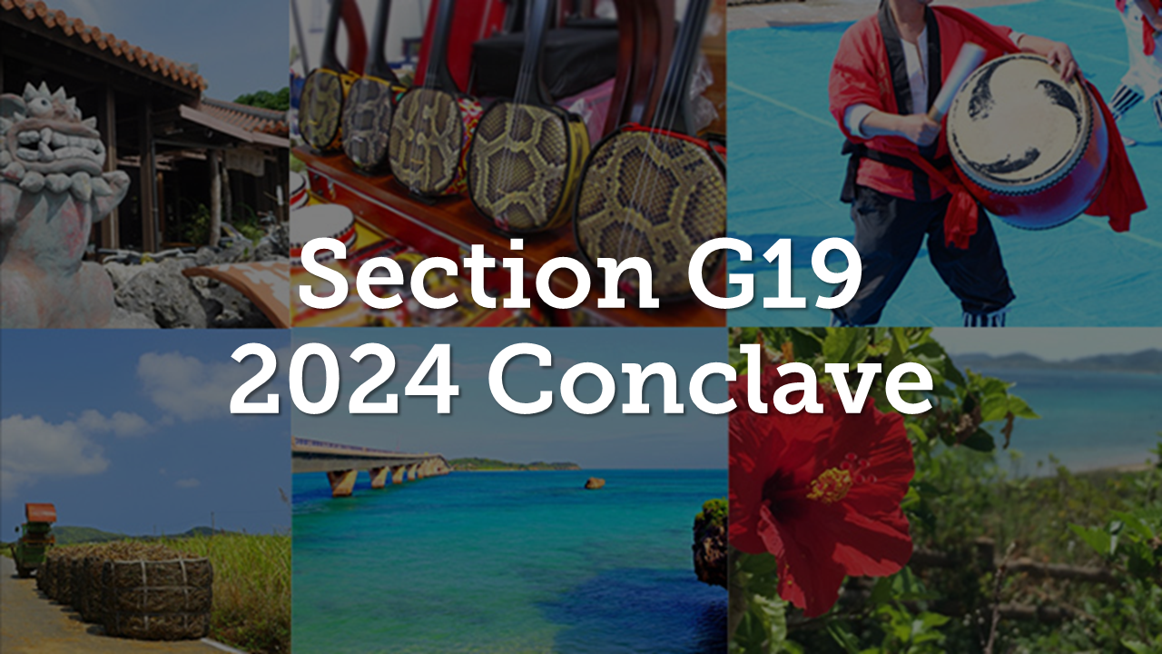 Save the Date Conclave 2024 Section G19 Website